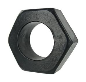 HexNut Cock Ring - Black