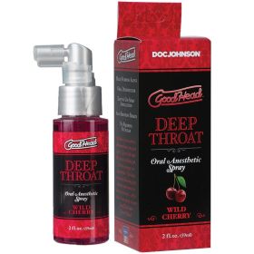 GoodHead Deep Throat Spray Wild Cherry 2oz