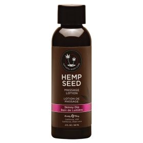 Earthly Body Hemp Seed Massage Lotion Skinny Dip 2oz