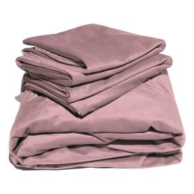 Liberator Fascinator Liquid Velvet Sheets Q Rose