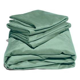 Liberator Fascinator Liquid Velvet Sheets K Sage