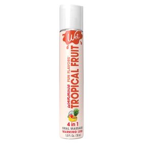 Wet Warming Fun Flavors Tropical Explosion 4 In 1 Lubricant 1oz