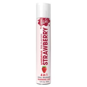 Wet Warming Fun Flavors Strawberry 4 In 1 Lubricant 1oz